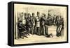 Going Through the Form of Universal Suffrage, 1871-Thomas Nast-Framed Stretched Canvas