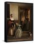 Going to a Party, 1866-John Callcott Horsley-Framed Stretched Canvas