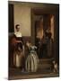 Going to a Party, 1866-John Callcott Horsley-Mounted Giclee Print