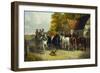 Going to Barnet Fair-John Frederick Herring II-Framed Giclee Print