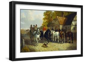 Going to Barnet Fair-John Frederick Herring II-Framed Giclee Print