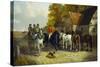 Going to Barnet Fair-John Frederick Herring II-Stretched Canvas