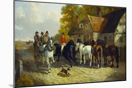 Going to Barnet Fair-John Frederick Herring II-Mounted Giclee Print