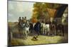 Going to Barnet Fair-John Frederick Herring II-Mounted Giclee Print