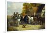 Going to Barnet Fair-John Frederick Herring II-Framed Giclee Print