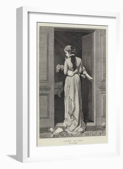 Going to Bed-Edward Killingworth Johnson-Framed Giclee Print