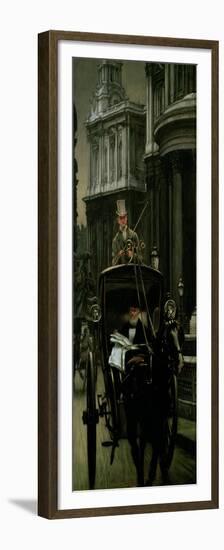 Going to Business (Going to the City), circa 1879-James Tissot-Framed Premium Giclee Print