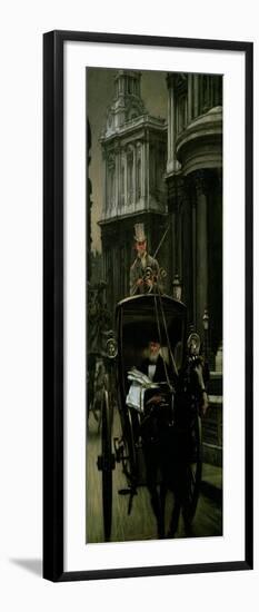 Going to Business (Going to the City), circa 1879-James Tissot-Framed Giclee Print