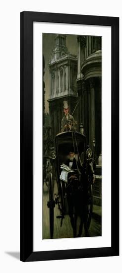 Going to Business (Going to the City), circa 1879-James Tissot-Framed Giclee Print
