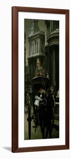 Going to Business (Going to the City), circa 1879-James Tissot-Framed Giclee Print