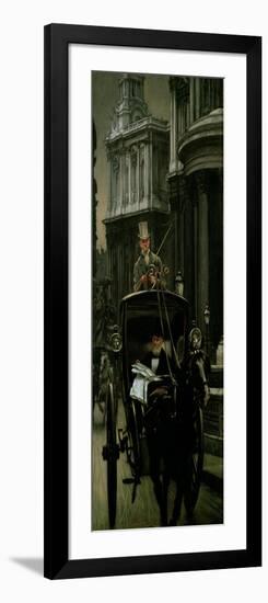 Going to Business (Going to the City), circa 1879-James Tissot-Framed Giclee Print