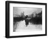 Going to Camp - Apsaroke-Edward S. Curtis-Framed Giclee Print