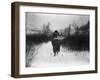 Going to Camp - Apsaroke-Edward S. Curtis-Framed Giclee Print