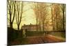 Going to Church, 1880-John Atkinson Grimshaw-Mounted Giclee Print