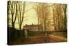 Going to Church, 1880-John Atkinson Grimshaw-Stretched Canvas