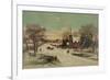 Going to Church, Christmas Eve-J. Hoover & Son-Framed Premium Giclee Print