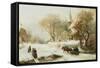 Going to Church-Hermann Kauffmann-Framed Stretched Canvas