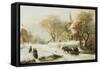 Going to Church-Hermann Kauffmann-Framed Stretched Canvas