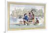 Going to Hobby Fair, 1835-Isaac Robert Cruikshank-Framed Giclee Print