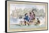 Going to Hobby Fair, 1835-Isaac Robert Cruikshank-Framed Stretched Canvas