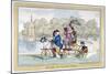 Going to Hobby Fair, 1835-Isaac Robert Cruikshank-Mounted Giclee Print