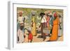 'Going to Market', 1912-Charles Robinson-Framed Giclee Print