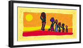 Going to Market-Gerry Baptist-Framed Giclee Print