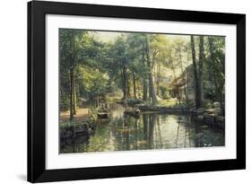 Going to Market-Peder Mork Monsted-Framed Premium Giclee Print