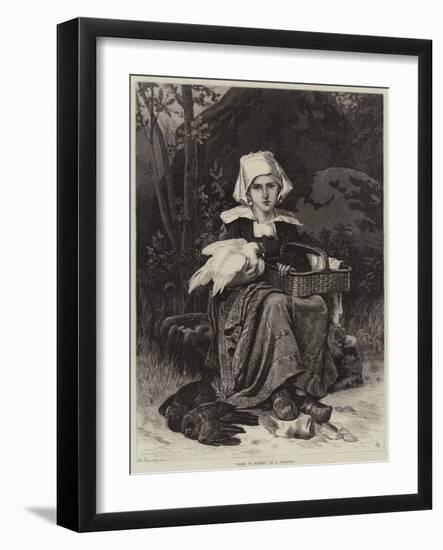 Going to Market-Leon Bazile Perrault-Framed Giclee Print