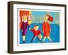 Going to School, 2004-Julie Nicholls-Framed Giclee Print