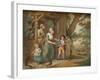 'Going To School', c19th century-Charles Turner-Framed Giclee Print