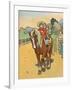 'Going to School in New Zealand', 1912-Charles Robinson-Framed Giclee Print