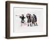 Going to School-R.r. Mcian-Framed Giclee Print