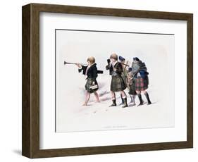 Going to School-R.r. Mcian-Framed Giclee Print