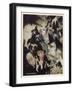 Going to St Ives, Goose-Arthur Rackham-Framed Art Print