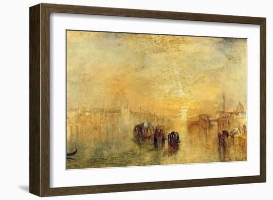 Going to the Ball (San Martino), 1846-J. M. W. Turner-Framed Giclee Print