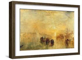 Going to the Ball (San Martino), 1846-J. M. W. Turner-Framed Giclee Print