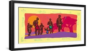 Going to the Ceremony-Gerry Baptist-Framed Giclee Print