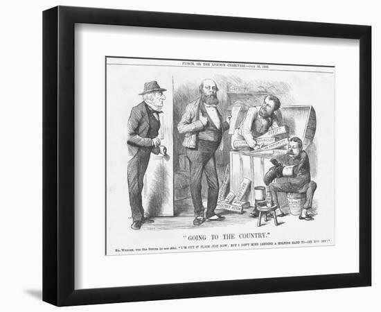 Going to the Country, 1885-Joseph Swain-Framed Giclee Print