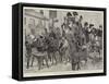 Going to the Derby a Hundred Years Ago-Richard Caton Woodville II-Framed Stretched Canvas