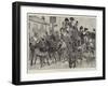 Going to the Derby a Hundred Years Ago-Richard Caton Woodville II-Framed Giclee Print