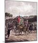 Going to the Derby-Henry Alken-Mounted Art Print