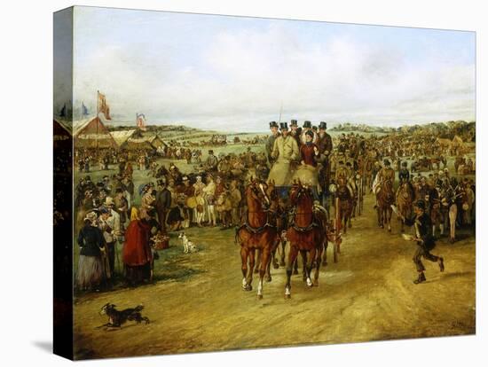 Going to the Derby-Henry Thomas Alken-Stretched Canvas