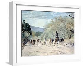 Going to the Hills, 2010-Cruz Jurado Traverso-Framed Giclee Print