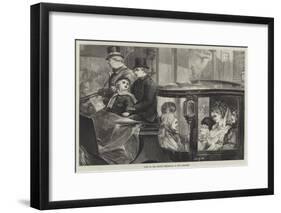 Going to the Morning Performance of the Pantomime-David Henry Friston-Framed Giclee Print