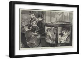 Going to the Morning Performance of the Pantomime-David Henry Friston-Framed Giclee Print