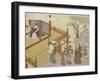 Going to the Shrine, circa 1765-Tachibana Minko-Framed Giclee Print