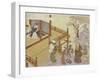 Going to the Shrine, circa 1765-Tachibana Minko-Framed Giclee Print