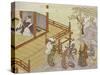 Going to the Shrine, circa 1765-Tachibana Minko-Stretched Canvas