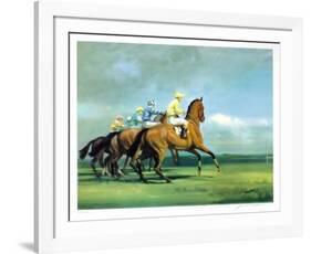 Going to the Start-Frank Wootton-Framed Limited Edition